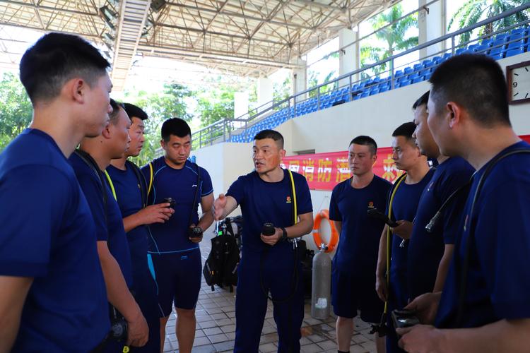 全国消防救援队伍潜水救援技术教练员培训班完成第一阶段培训
