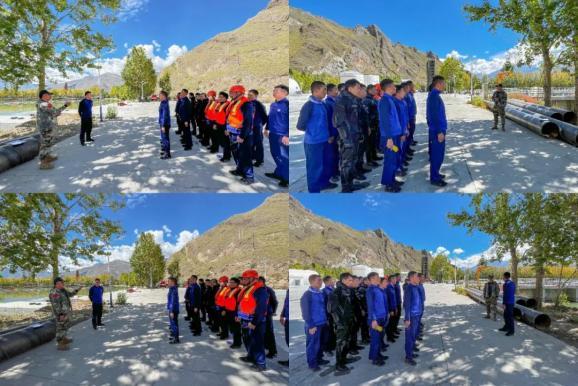 西藏消防开展应急救援潜水员专业技术培训